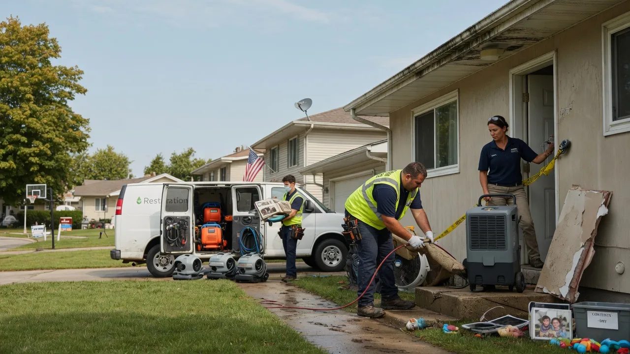 Water Damage Restoration in Lisman, AL near me